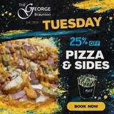25% off Pizzas and Sides - Tuesdays