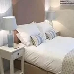 Dog-friendly king room at The George Inn Braunton, North Devon