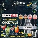 Thursday cocktail offer at The George Inn Braunton