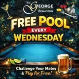 Free pool every Wednesday at The George Inn Braunton